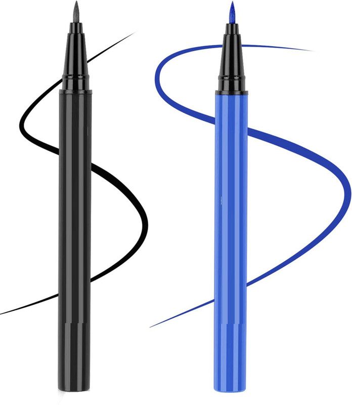 REIMICHI Long Lasting Smudge Proof Ink Eyeliner 5 g  (Black, Blue)
