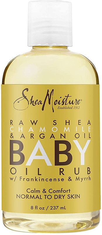 Shea Moisture Massage Oil, Raw Shea 8 OZ  (237 ml)