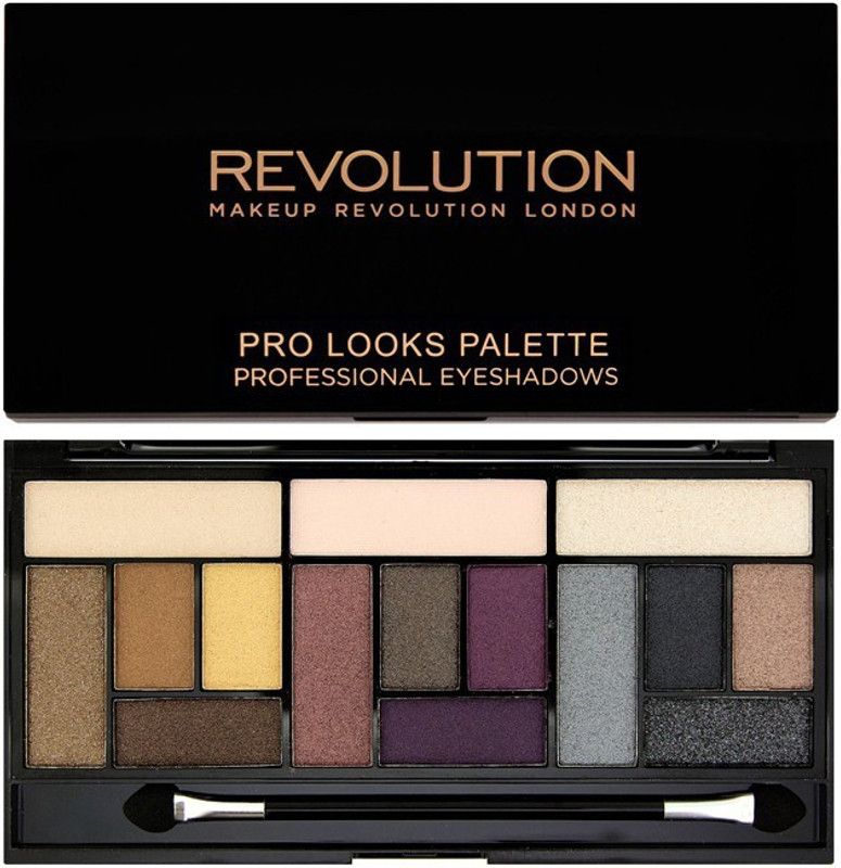 Makeup Revolution Pro Looks Big Love Eyeshadow Palette 13 g  (Multicolor)