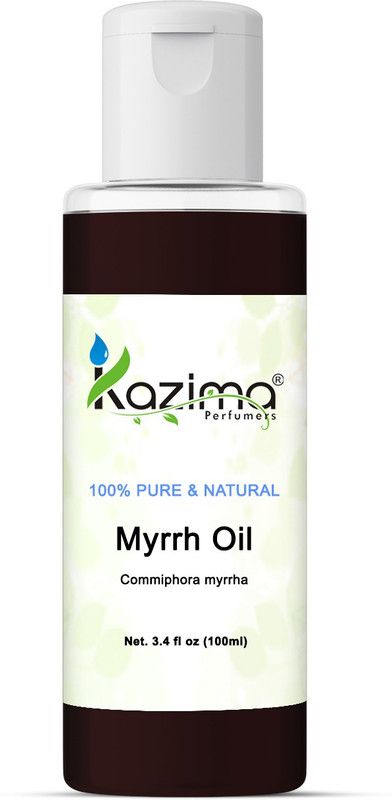 KAZIMA Myrrh Essential Oil (100ML) 100% Pure Natural & Undiluted For Skin care & Hair treatment  (100 ml)