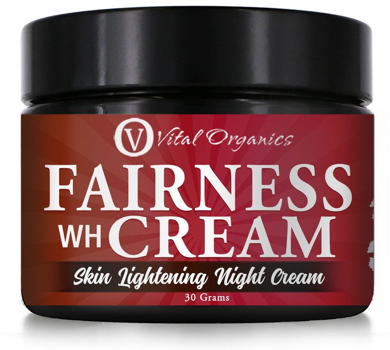 Vital Organics Fairness Cream For Skin Whitening & Lightening For Men & Women (Night Cream)  (30 g)