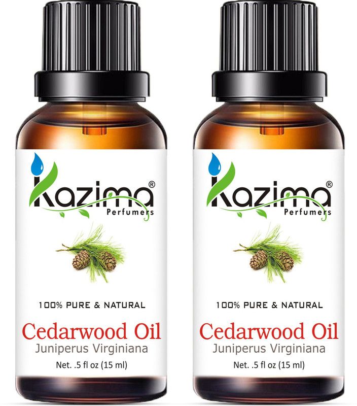 KAZIMA Cedarwood Essential Oil (15ML Pack of 2)  (15 ml)