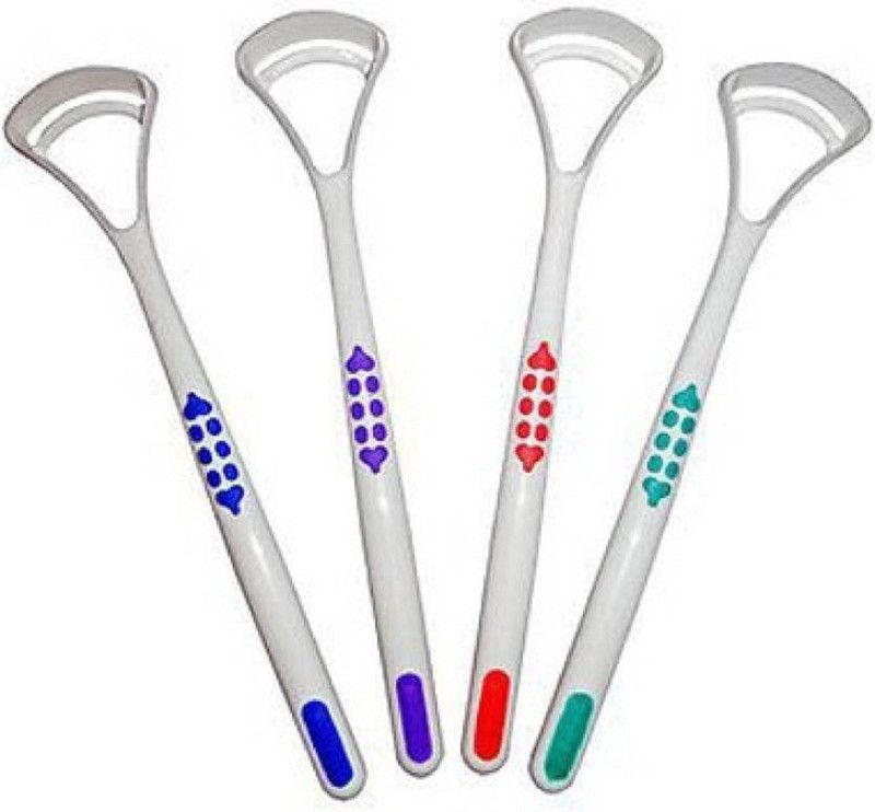 Sukot Plastic Tongue Cleaner  (Pack of 4)