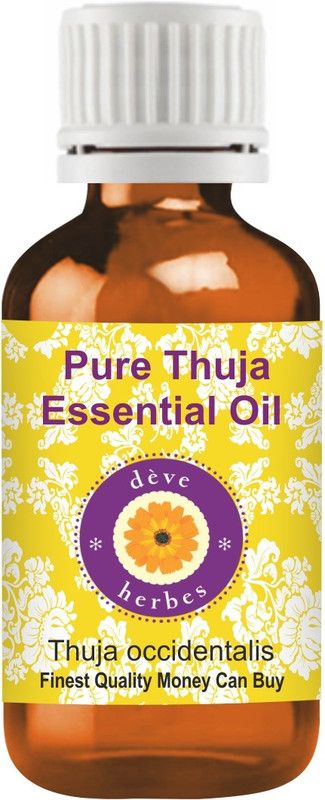 deve herbes Pure Thuja Essential Oil 10ml (Thuja occidentalis)  (10 ml)