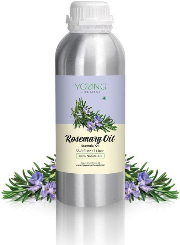 Young Chemist 100% Pure,Natural,Undiluted & Steam Distilled Rosemary Essential Oil | 1 Litre  (1000 ml)