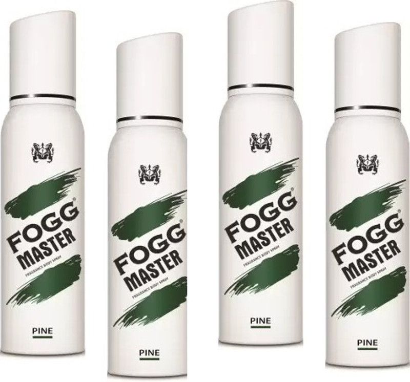 FOGG Master PINE - 120ml - MP-04 Body Spray - For Men  (480 ml, Pack of 4)