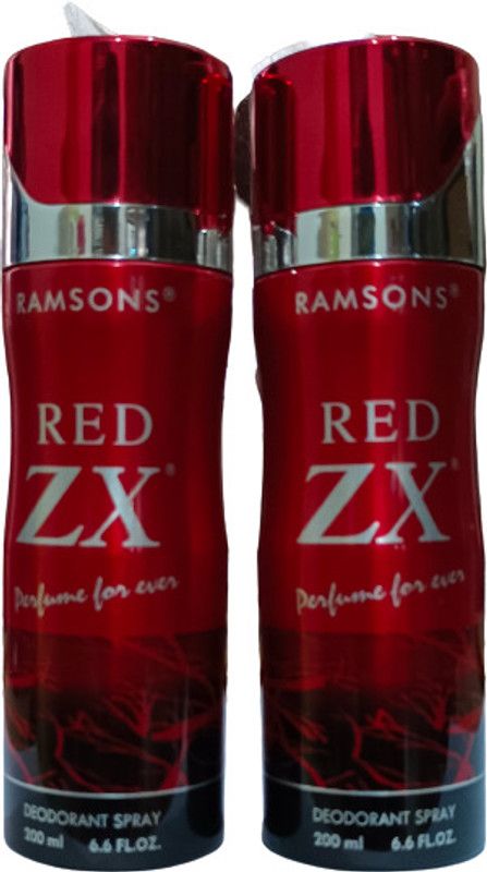 Ramson Red zx deodorant combo 400ml Body Spray - For Men & Women  (400 ml, Pack of 2)