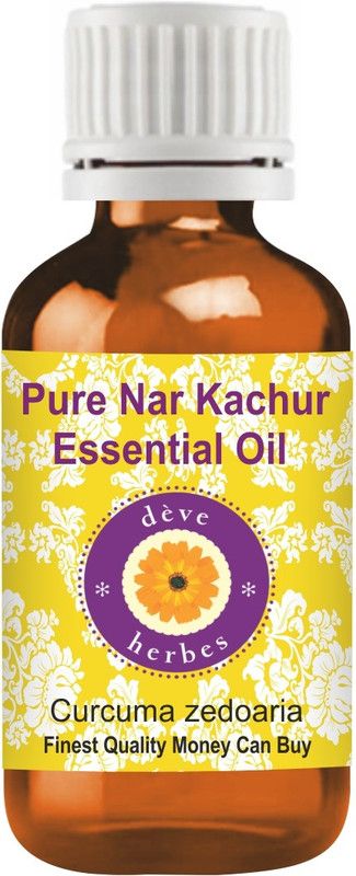 deve herbes Pure Nar Kachur Essential Oil (Curcuma zedoaria) 100% Natural Therapeutic Grade Steam Distilled..  (50 ml)