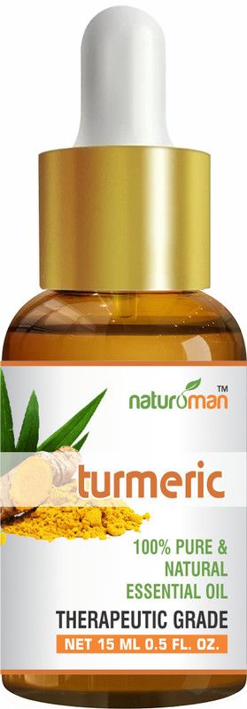 Naturoman Turmeric Pure and Natural Essential Oil Therapeutic Grade  (15 ml)