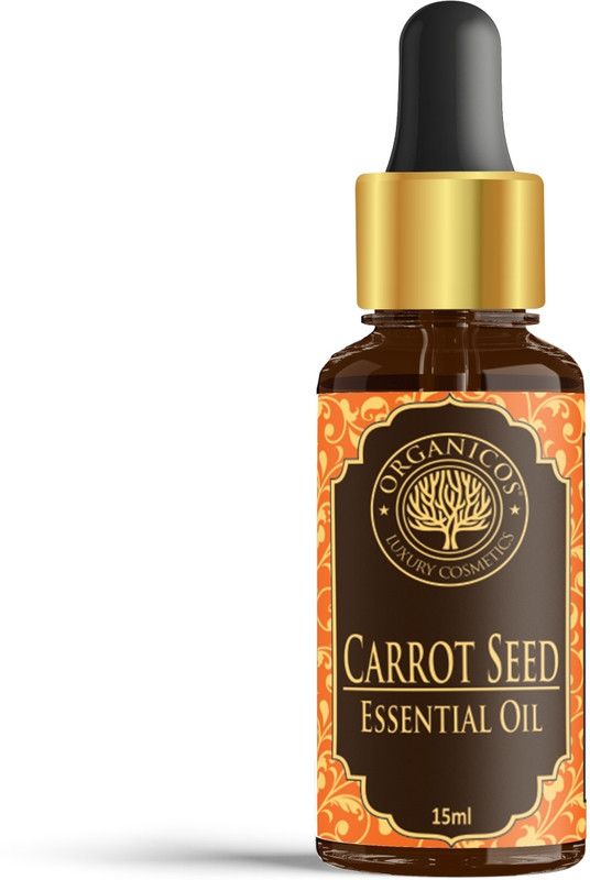 ORGANICOS Carrot Seed Essential Oil For All Hair & Skin Conditions  (15 ml)