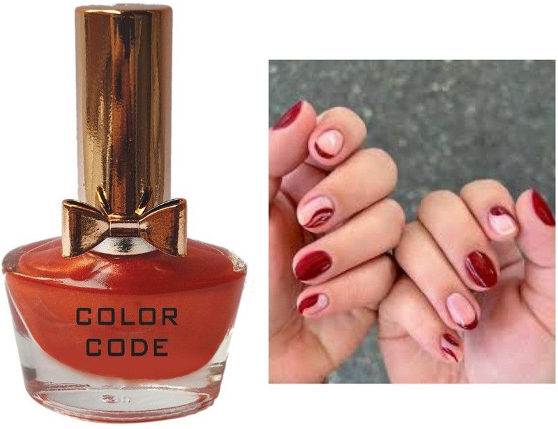 SGG Matte Nail Enamel Polish - Hot Maroon Hot Maroon