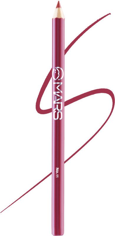 MARS Lip & Eyeliner Pencil Long Lasting Water Proof-(Baby Pink 11),0.6 Gm 1 g  (Pink)