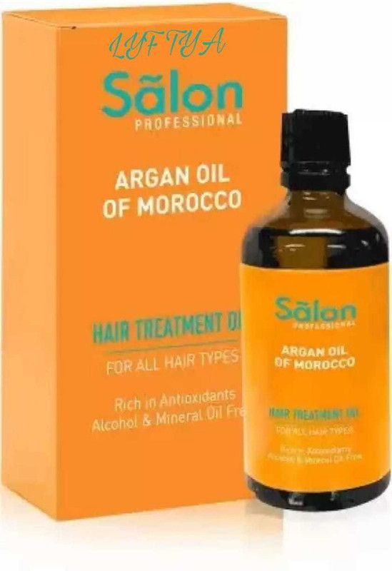 LYF TYA Salon Professional Argan Oil of Morocco, Hair Treatment oil (100 ml) Hair Oil  (100 ml)