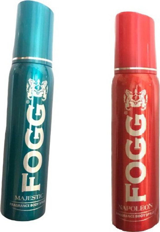 FOGG majestic and napoleon body spray 120 ml * 2 pack of 2 Body Spray - For Men  (240 ml, Pack of 2)