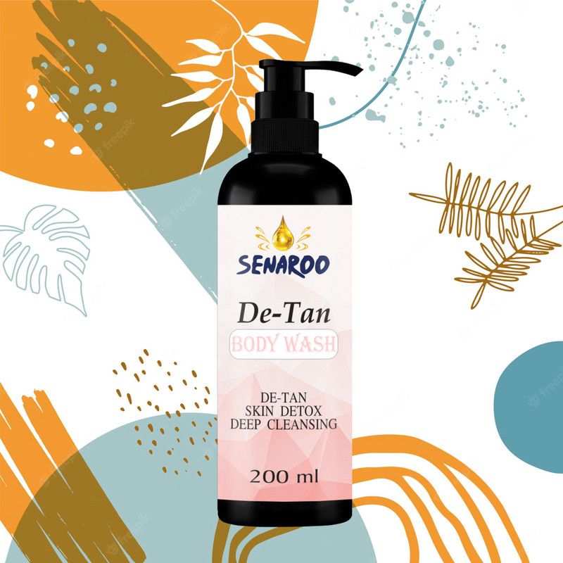 SENAROO DE-TAN ANTIBACTERIAL BODY WASH |200ML  (200 ml)