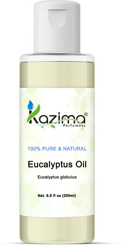 KAZIMA Eucalyptus Essential Oil (200ML) 100% Pure Natural & Undiluted For Skin care & Hair treatment  (200 ml)
