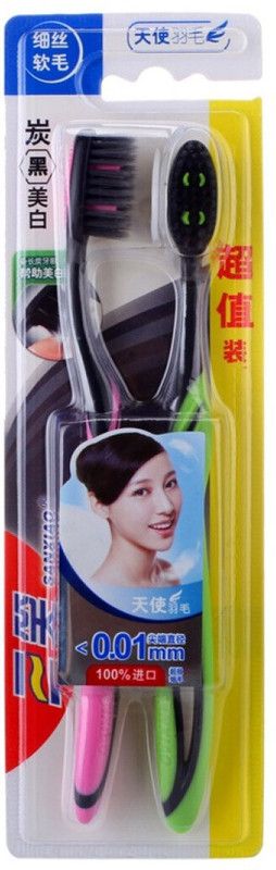 Joy Collection Sanxiao Soft Toothbrush Soft Toothbrush  (2 Toothbrushes)