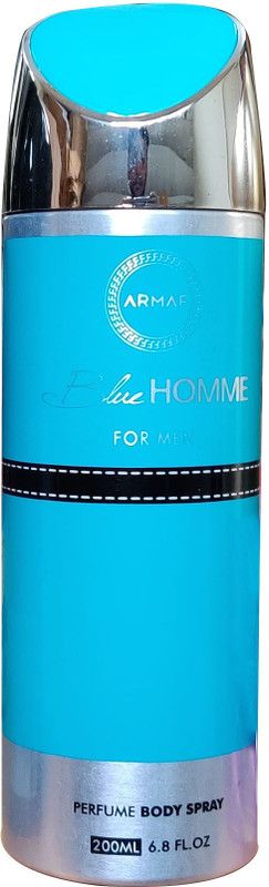 ARMAF BLUE HOMME FOR MEN (PACK OF 1) Perfume Body Spray - For Men  (200 ml)