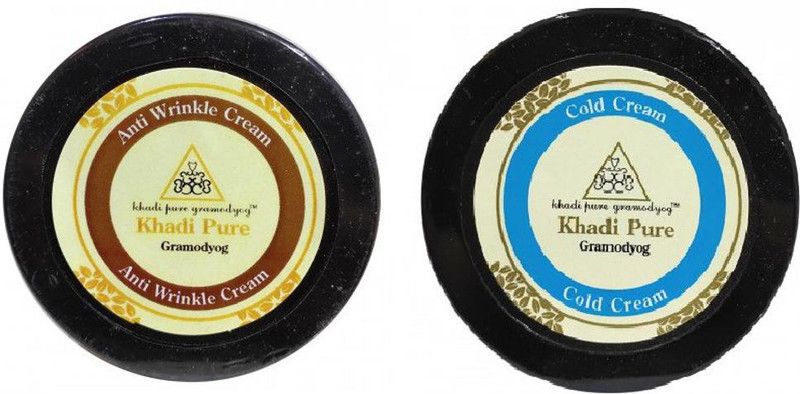 Khadi Pure Anti Wrinkle Cream + Cold Cream (Combo)  (100 g)