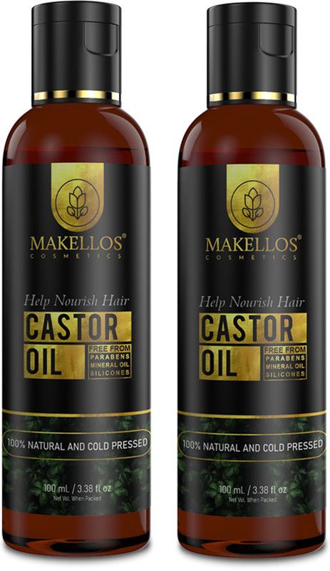 Makellos Natural Cold-Pressed CastorOil|Best for Hair,Skin,Eyelashes,Eyebrows&Nails|200ml Hair Oil  (200 ml)