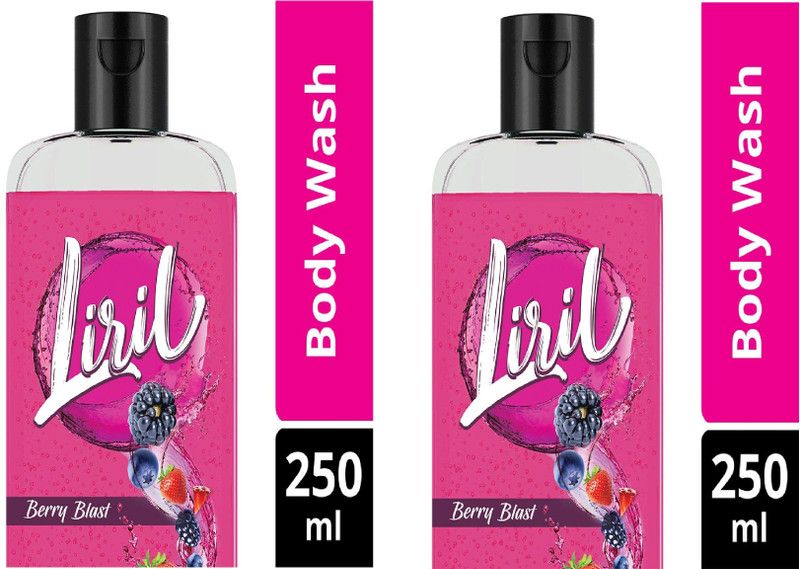 Liril body wash Berry Blast pack of 2  (2 x 250 ml)