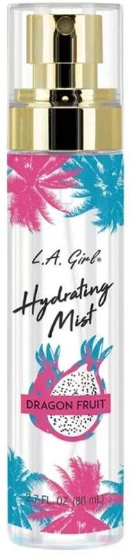 L.A. Girl HYDRATING FACE MIST For Dry, Sensitive & Normal, Hydrates Skin Paraben Free Primer - 80 ml  (DRAGON FRUIT)