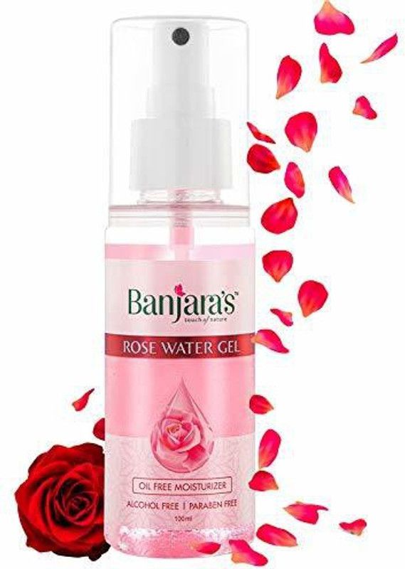 Banjara Rose water gel spray Men & Women  (100 ml)