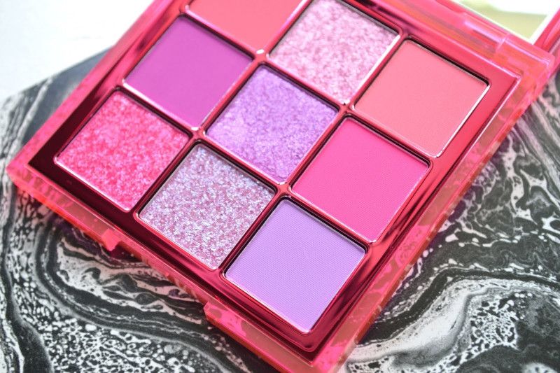 YAWI Neon Obsessions Eye shadow Palette Matte Glitter Eye shadow Makeup 9.1 g  (pink)