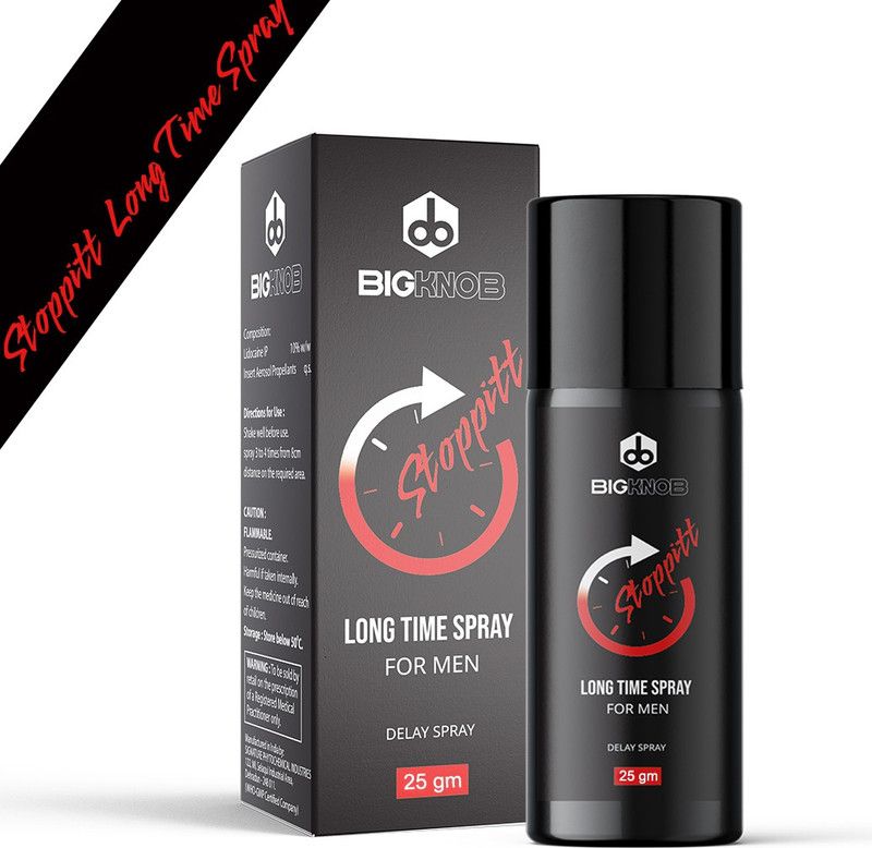 BigKnob Stoppitt Cool Long Lasting I Long Time AEROSOL Spray For Men I Stay Long 20g Body Spray - For Men  (20 g)