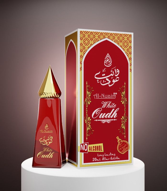 Al-Nuaim Minar Series 1 White Oudh 20ml Floral Attar  (Floral)