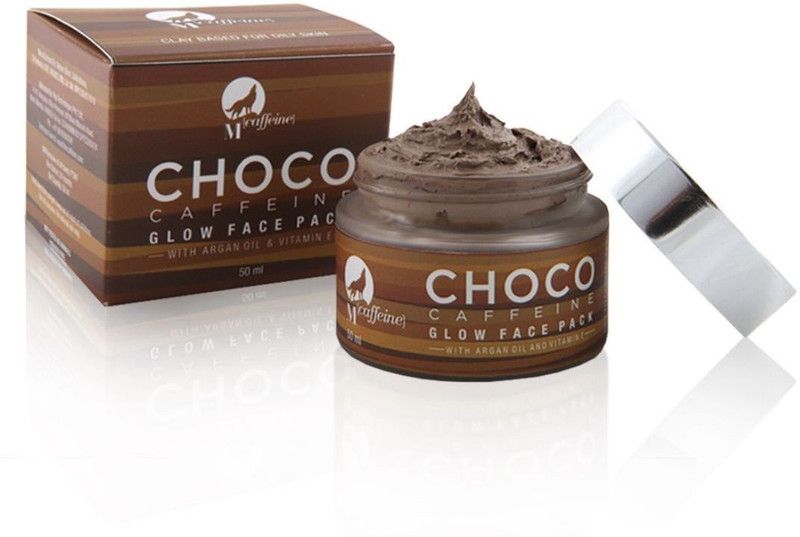 mCaffeine Choco Caffeine Glow Face Pack with Argan Oil and Vitamin E  (50 ml)