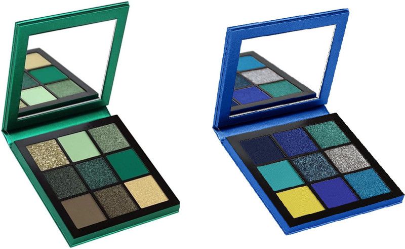 tanvi27 SAPPHIRE AND EMERALD OBSSESSION EYESHADOW 18 g  (MULTI COLOR)