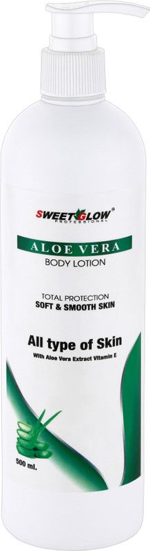 SWEET GLOW Aloe Vera Body Lotion  (500 ml)