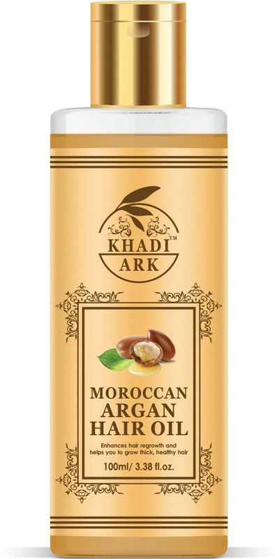 Khadi Ark Moroccan Argan Hair Oil For Fast Hair Growth and Stronger Roots Hair Oil  (100 ml)