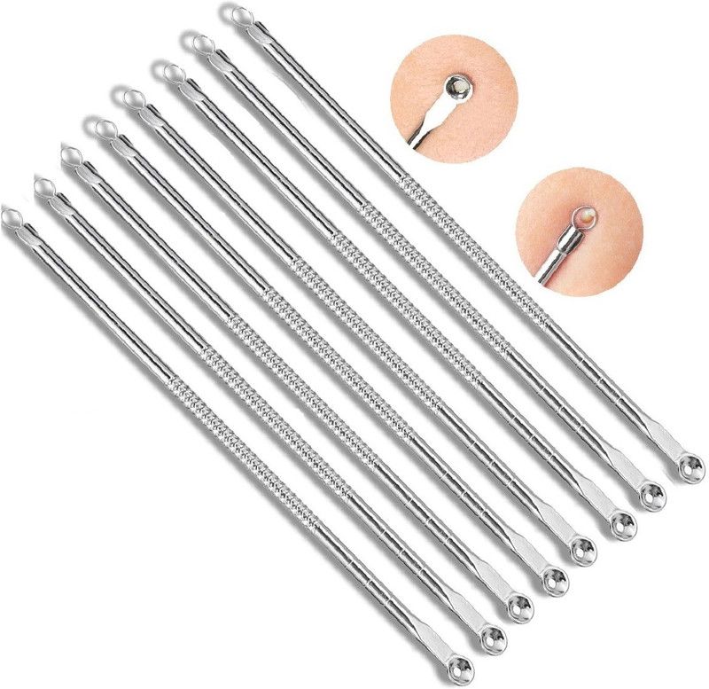tanvi27 Stainless Steel Blackhead Remover Needle  (Pack of 8)