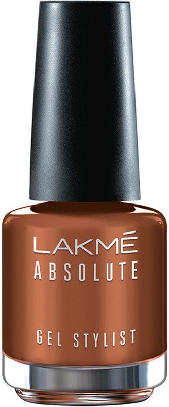 Lakmé Absolute Gel Stylist Nail Color Silk Caramel