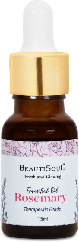 Beautisoul Rosemary Essential Oil for Hair Growth, Skin Hydration and Nourishment  (15 ml)