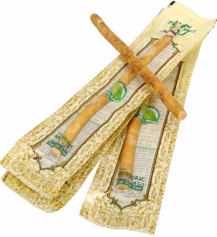 Blooming Faith Herbal Meswak Stick toothbrush 6 sticks Soft Toothbrush  (6 Toothbrushes)