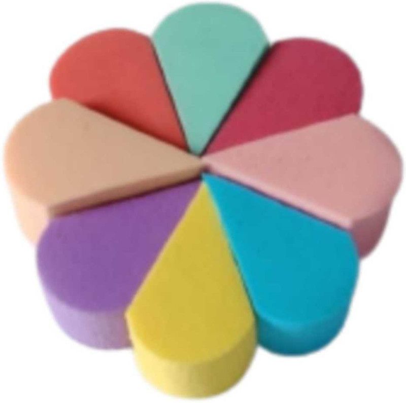 Sargun makeup sponges of different colours