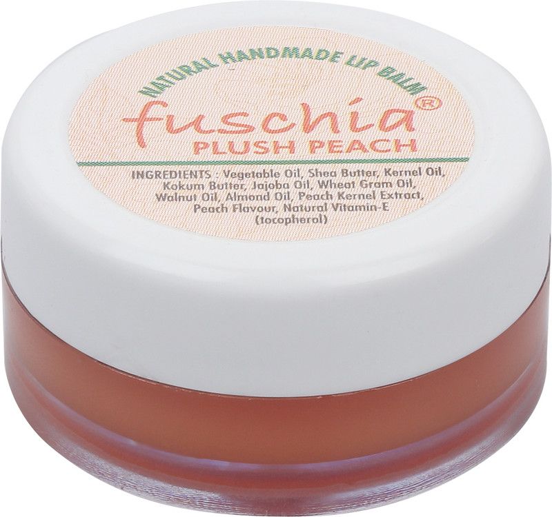 FUSCHIA Lip Balm For Dry, Damaged & Chapped Lips Peach  (Pack of: 1, 80 g)