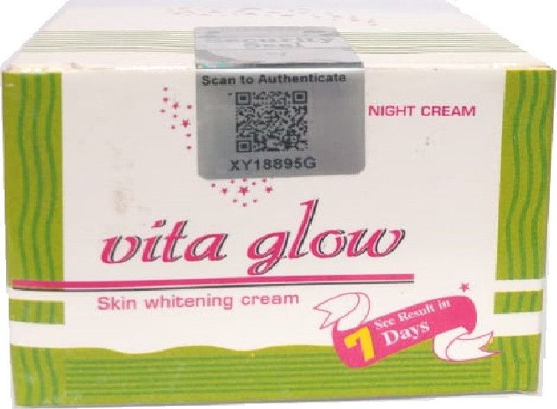 vita glow Night Cream With Security Seal For Anti Spot And Tan Removal  (30 g)