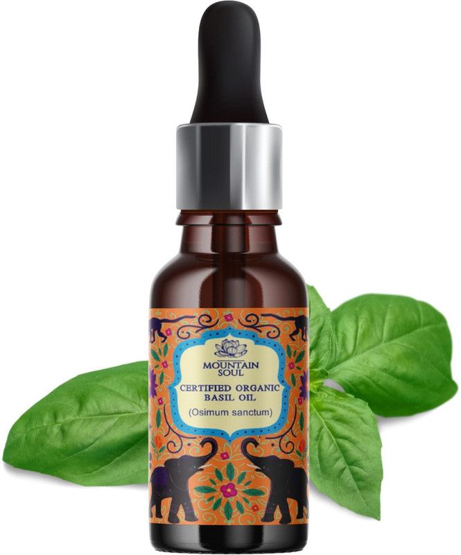 Mountain Soul Tulsi (Holy Basil) Essential Oil for Hair, Skin, Face, Body, Aromatherapy  (15 ml)