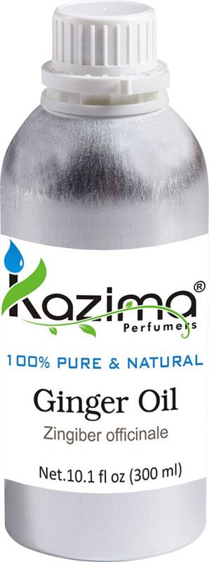 KAZIMA Ginger Essential Oil (300ML) 100% Pure Natural & Undiluted For Skin care & Hair treatment  (300 ml)