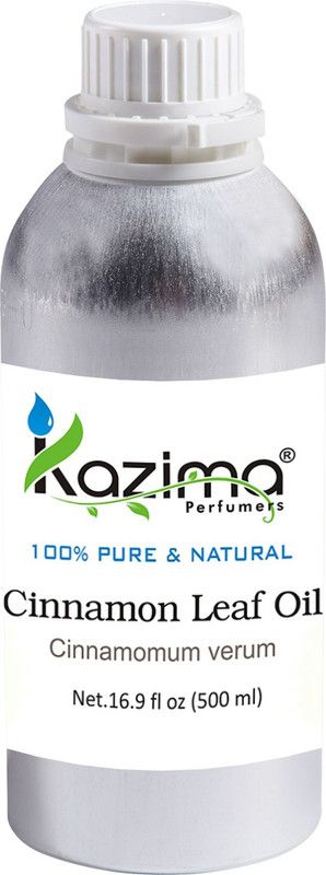 KAZIMA Cinnamon leaf (Dalchini) Oil (500ML) 100% Pure Natural & Undiluted For Skin care & Hair treatment  (500 ml)