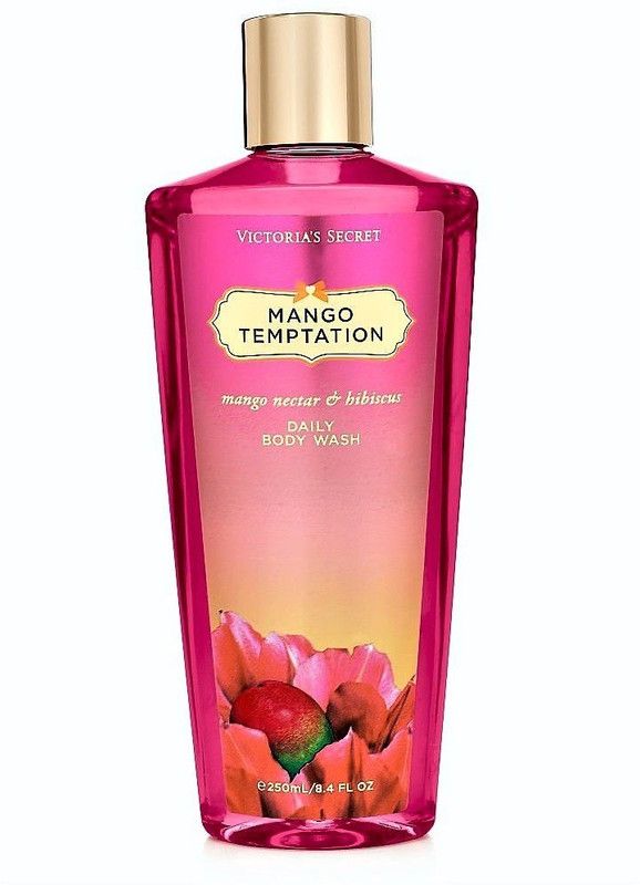 Victoria Secret Mango Temptation - Mango Nectar & Hibiscus Body Wash (Imported, Made in USA)  (250 ml)