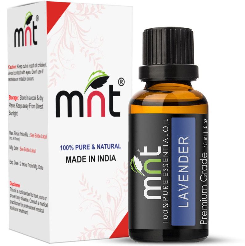mnt Lavender Essential Oil (15ML) 100% Pure Natural & Therapeutic Grade For Aromatherapy, Skin, Acne & Hair Growth  (15 ml)