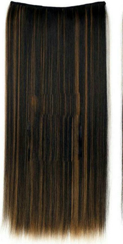 VIVIAN Best Quality Golden Highlight Straight Hair Extension