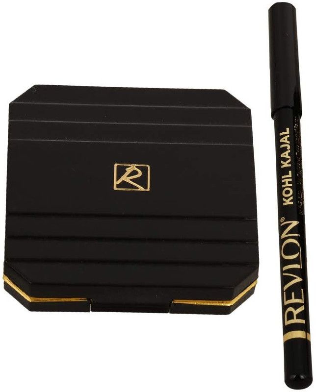 Revlon Touch And Glow Moisturising Powder Natural Matte with Free Kohl Kajal Black Compact  (Natural Matte, 12 g)