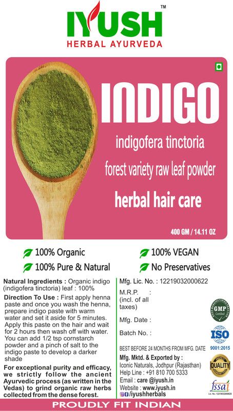 IYUSH Herbal Ayurveda Powder - 400 Gm  (400 g)