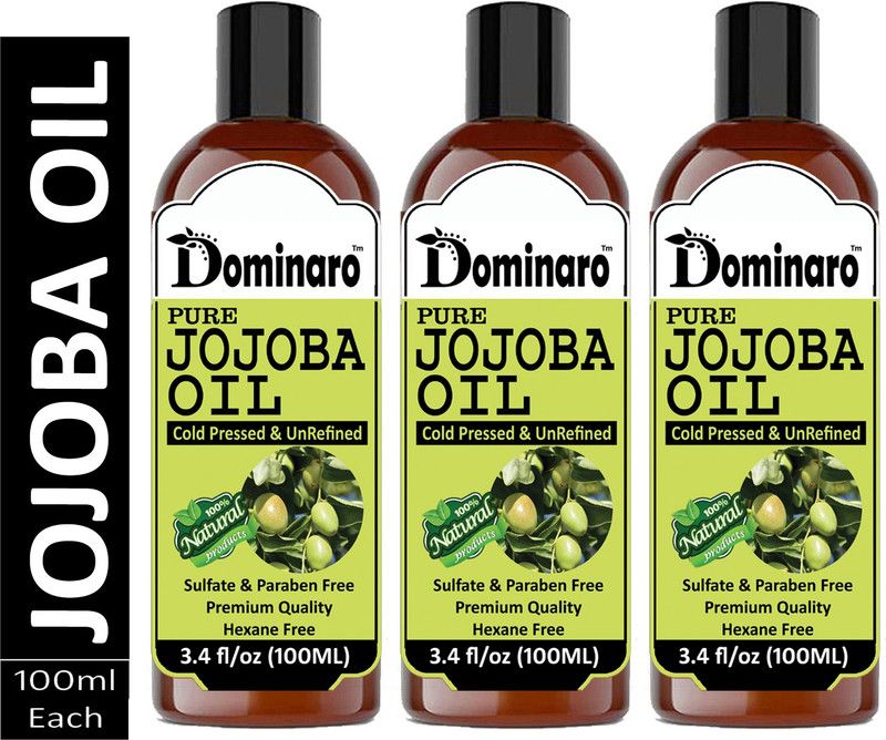 Dominaro Cold Pressed Extra Light Olive Oil - 100% Pure & Natural Hair Oil 100ml Pack Of 3 bottle 300ml Hair Oil  (300 ml)